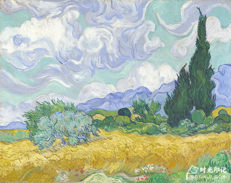 A-Wheatfield,-with-Cypresses.jpg