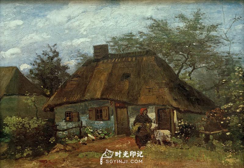 Cottage-and-Woman-with-Goat.jpg