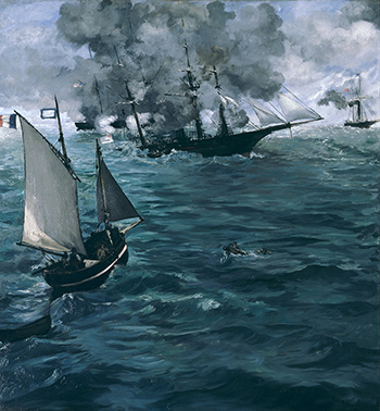 美国海军“基尔萨奇”号和 “阿拉巴马”号之战 